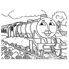 James The Train Coloring Pages at GetColorings.com | Free printable ...