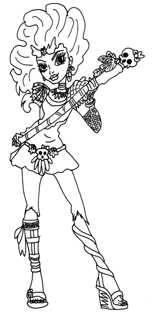 Jane Boolittle Coloring Pages Sheet Monster High Coloring Pages 314x640 Jane Boolittle Coloring Pages Sheet Monster High Coloring Pages