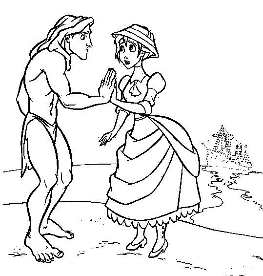 Voor Coloring Pages Tarzan Jane From Disney Colouring 539x565 Voor Coloring Pages Tarzan Jane From Disney Colouring