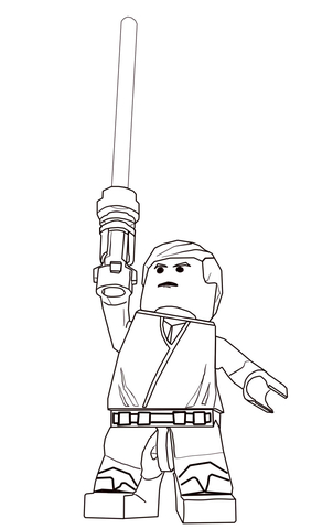 302x480 Jango Fett Coloring Page