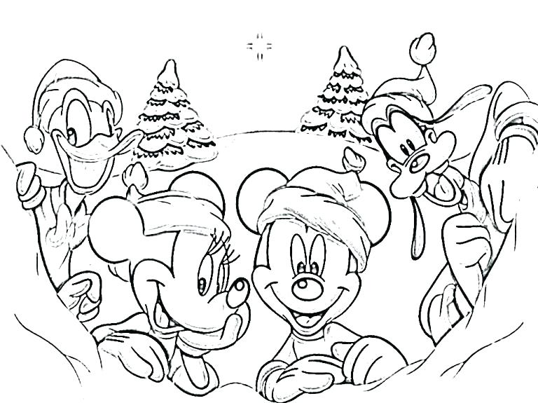 January Coloring Pages 768x575 January Coloring Pages
