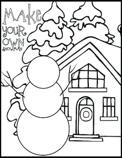 January Coloring Pages For Preschool 400x518 January Coloring Pages For Preschool