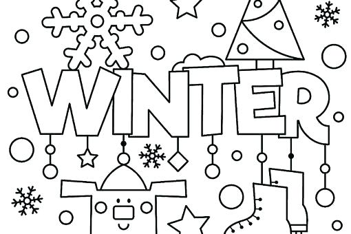 January Coloring Pages Free Printable Coloring Pages For Winter 510x340 January Coloring Pages Free Printable Coloring Pages For Winter