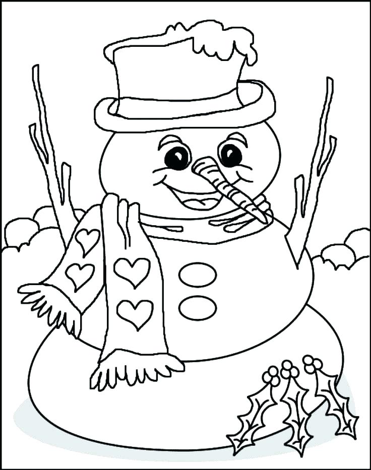 January Coloring Page 736x933 January Coloring Page