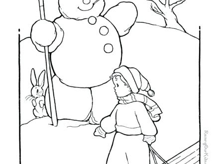 440x330 January Coloring Pages Coloring Pages Free Printable Winter