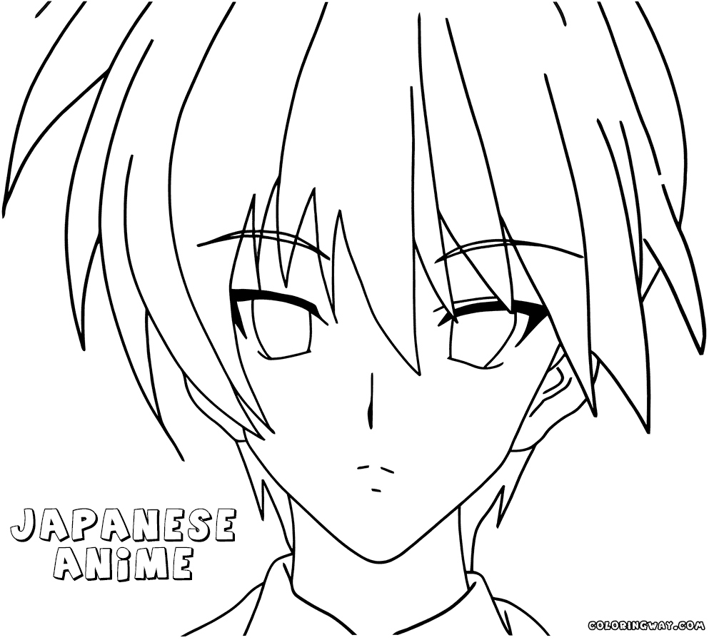 Japanese Coloring Pages Inspirational Japanese Anime Coloring 1000x897 Japanese Coloring Pages Inspirational Japanese Anime Coloring