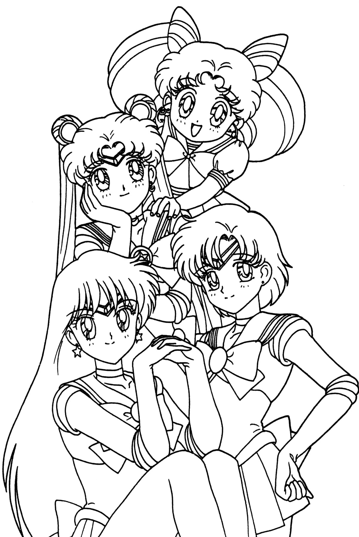 Anime Coloring Pages 1200x1795 Anime Coloring Pages
