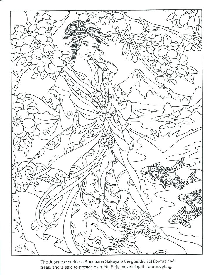 736x936 Japanese Art Coloring Pages Japan Free Page Map Potenzmittelme