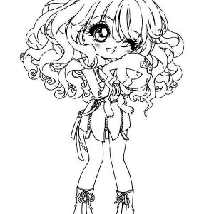 300x300 Japanese Anime Coloring Pages 2399144