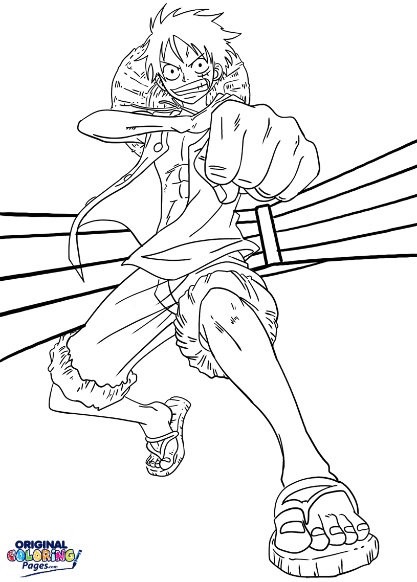 815x1138 Luffy Anime Coloring Page Coloring Pages Original Coloring Pages