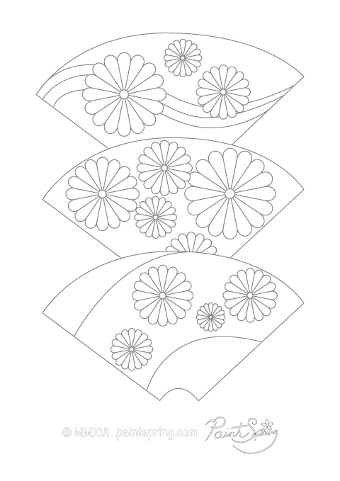 Printable Japan Adult Coloring Book 480x679 Printable Japan Adult Coloring Book