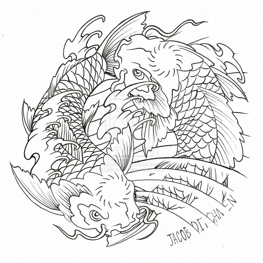 Fish Coloring Pages Koi Fish Coloring Page Free Coloring Pages 1024x1024 Fish Coloring Pages Koi Fish Coloring Page Free Coloring Pages