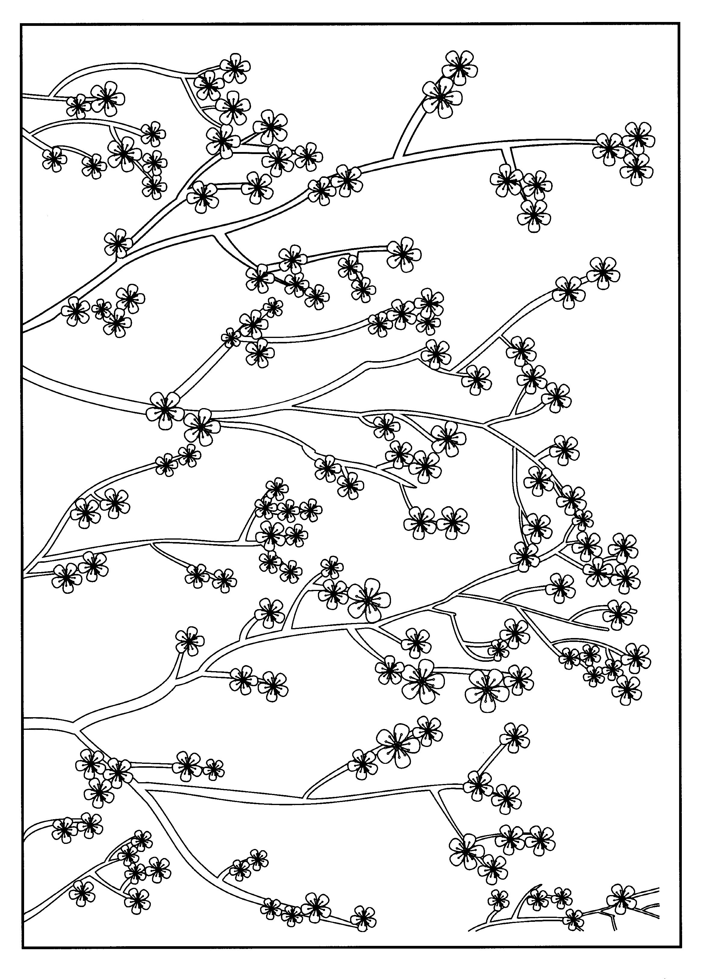 Japanese Coloring Pages 2352x3253 Japanese Coloring Pages
