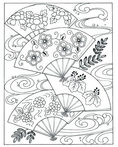 402x500 Japan Coloring Pages Japan Coloring Pages For Adults Japanese
