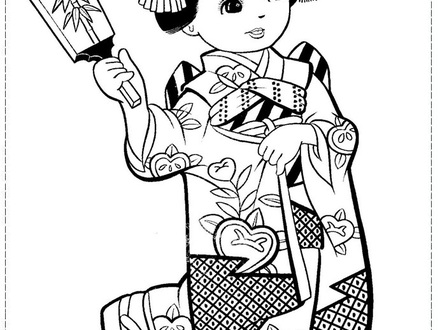 440x330 41 Japan Coloring Pages, Geisha Coloring, Download Geisha Coloring