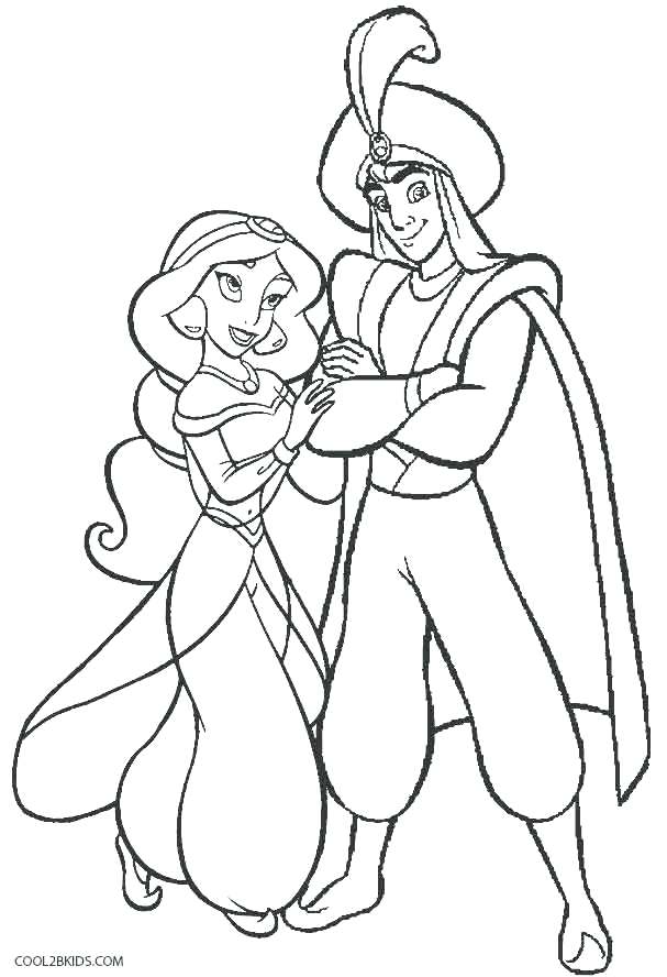 Coloring Pages Free For Kids To Sultan Soldiers Sultan Jasmine 607x888 Coloring Pages Free For Kids To Sultan Soldiers Sultan Jasmine