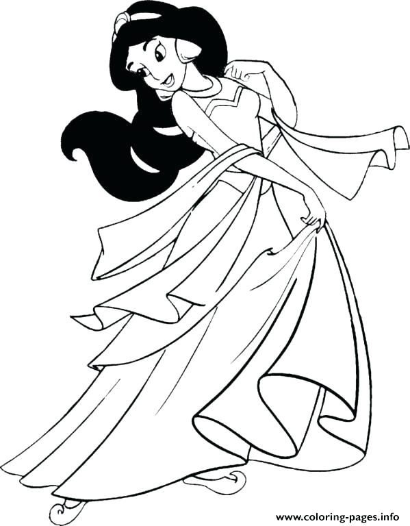 Jasmine Coloring Pages Disney Princess Jasmine Coloring Pages 599x768 Jasmine Coloring Pages Disney Princess Jasmine Coloring Pages
