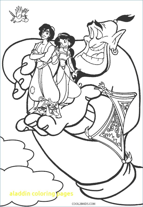 Princess Jasmine And Aladdin Fly With Magic Carpet Disney Coloring 607x876 Princess Jasmine And Aladdin Fly With Magic Carpet Disney Coloring