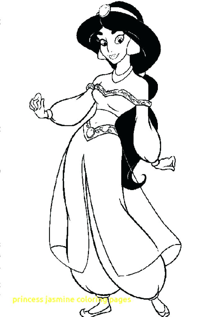 Princess Jasmine Coloring Page Princess Jasmine Coloring Pages 690x1024 Princess Jasmine Coloring Page Princess Jasmine Coloring Pages