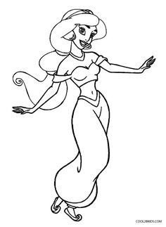 Printable Jasmine Coloring Pages For Kids Cool2bkids Disney 236x323 Printable Jasmine Coloring Pages For Kids Cool2bkids Disney