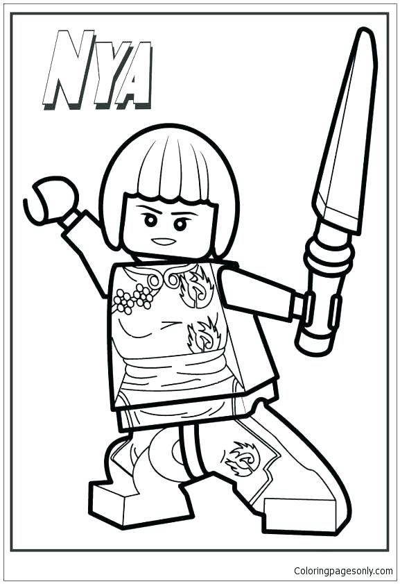 577x841 Ninjago Jay Coloring Pages