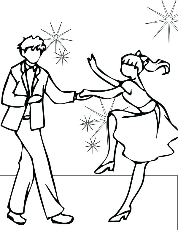 600x776 Dance Colouring Pages Jazz Coloring Pages Dance Coloring Pages