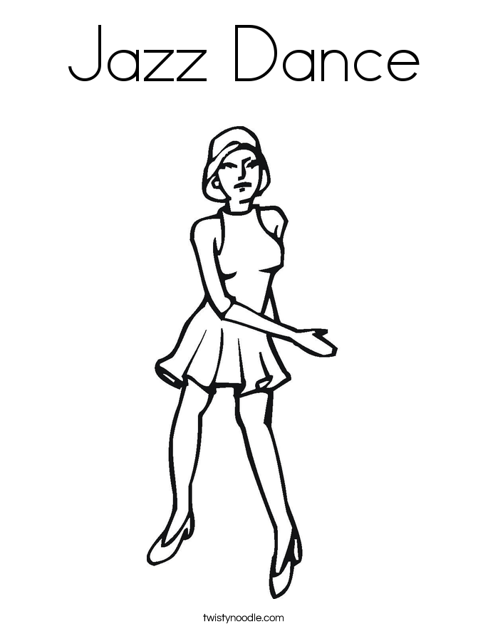 Jazz Dance Coloring Pages 685x886 Jazz Dance Coloring Pages