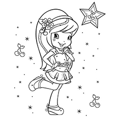 230x230 Top 20 Free Printable Strawberry Shortcake Coloring Pages Online
