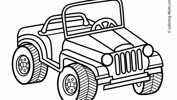 585x329 Jeep Coloring Pages To Download And Print For Free