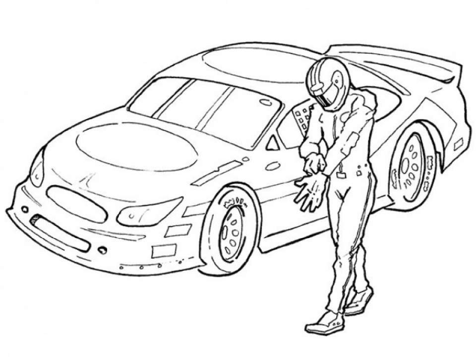 Free Printable Nascar Coloring Pages 960x720 Free Printable Nascar Coloring Pages
