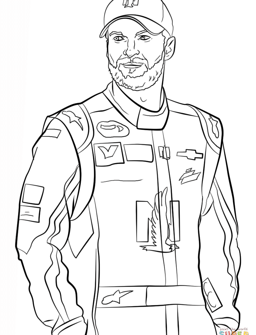 Nascar Coloring Pages For Kids Free Online Kyle Busch Dale 824x1080 Nascar Coloring Pages For Kids Free Online Kyle Busch Dale