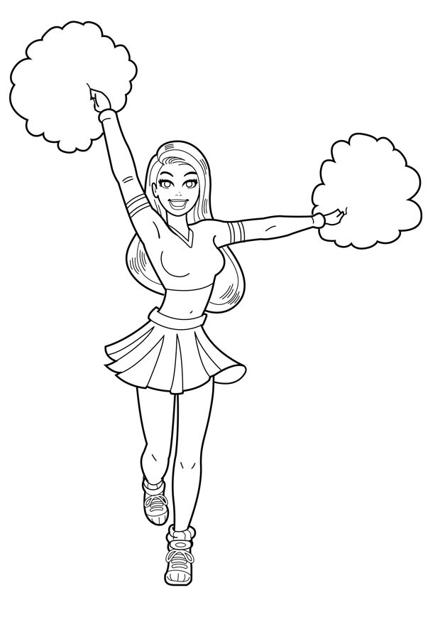Cheerleader Coloring Pages Jeff Hardy Coloring Pages Cheerleader 620x875 Cheerleader Coloring Pages Jeff Hardy Coloring Pages Cheerleader