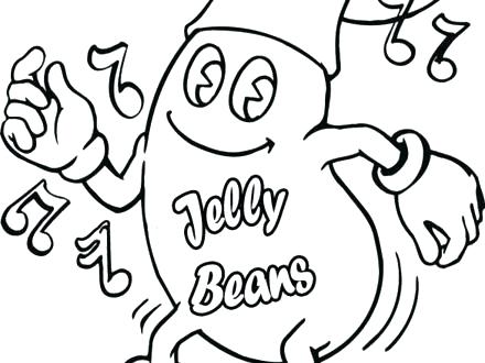 Jelly Bean Coloring Page How Many Jelly Beans Coloring Page 440x330 Jelly Bean Coloring Page How Many Jelly Beans Coloring Page