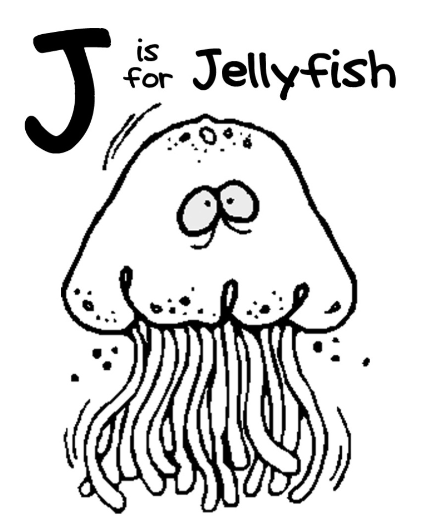 852x1066 To Print Jellyfish Coloring Pages 70 With Additional Pertaining