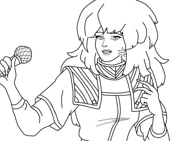 640x480 Jem And The Holograms Coloring Pages Learn To Coloring