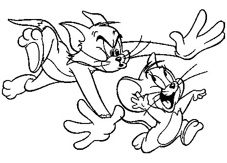 Jerry Coloring Pages