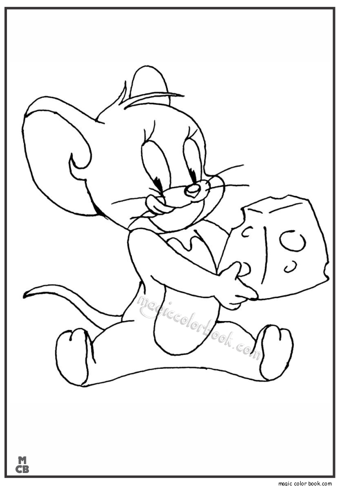 Tom Jerry Coloring Pages 05 685x975 Tom Jerry Coloring Pages 05