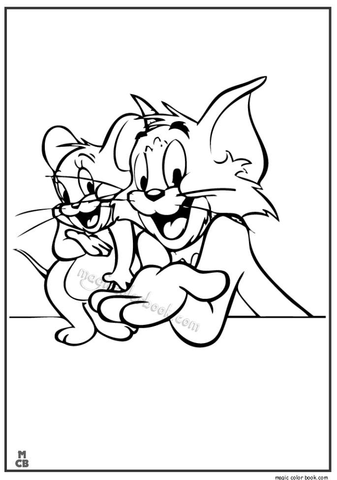 Tom Jerry Coloring Pages 06 685x975 Tom Jerry Coloring Pages 06