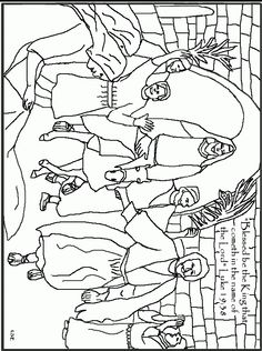 236x316 Image Result For Jesus Rides On A Donkey Into Jerusalem Coloring