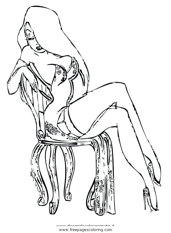 598x811 Roger Rabbit Coloring Pages Rabbit Coloring Pages Rabbit Portrait