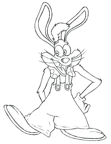 363x470 Roger Rabbit Coloring Pages Roger Rabbit Ng Pages Rabbit Pages