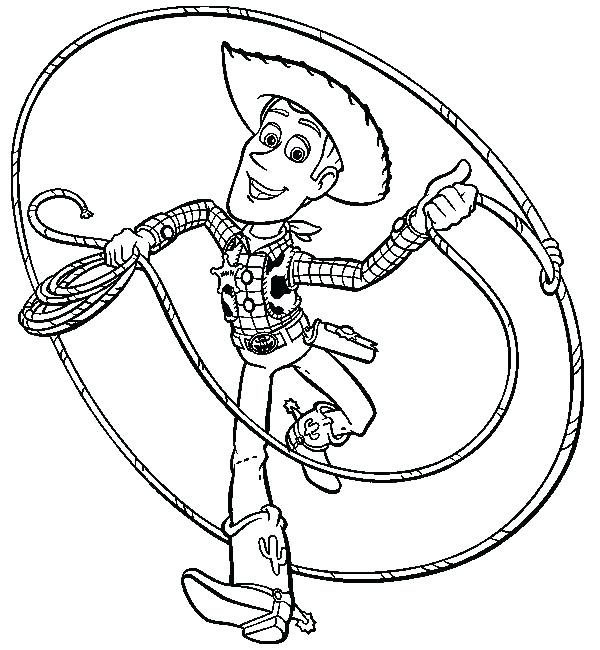 600x650 Jessie Toy Story Coloring Pages Toy Story Color Sheets Toy Story