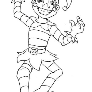 Cute Snowman Doll In Winter Outfit Coloring Page 300x300 Cute Snowman Doll In Winter Outfit Coloring Page