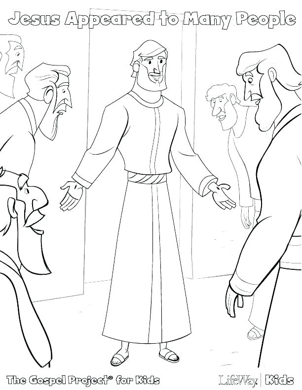 Jesus And His Disciples Coloring Pages at GetColorings.com | Free ...