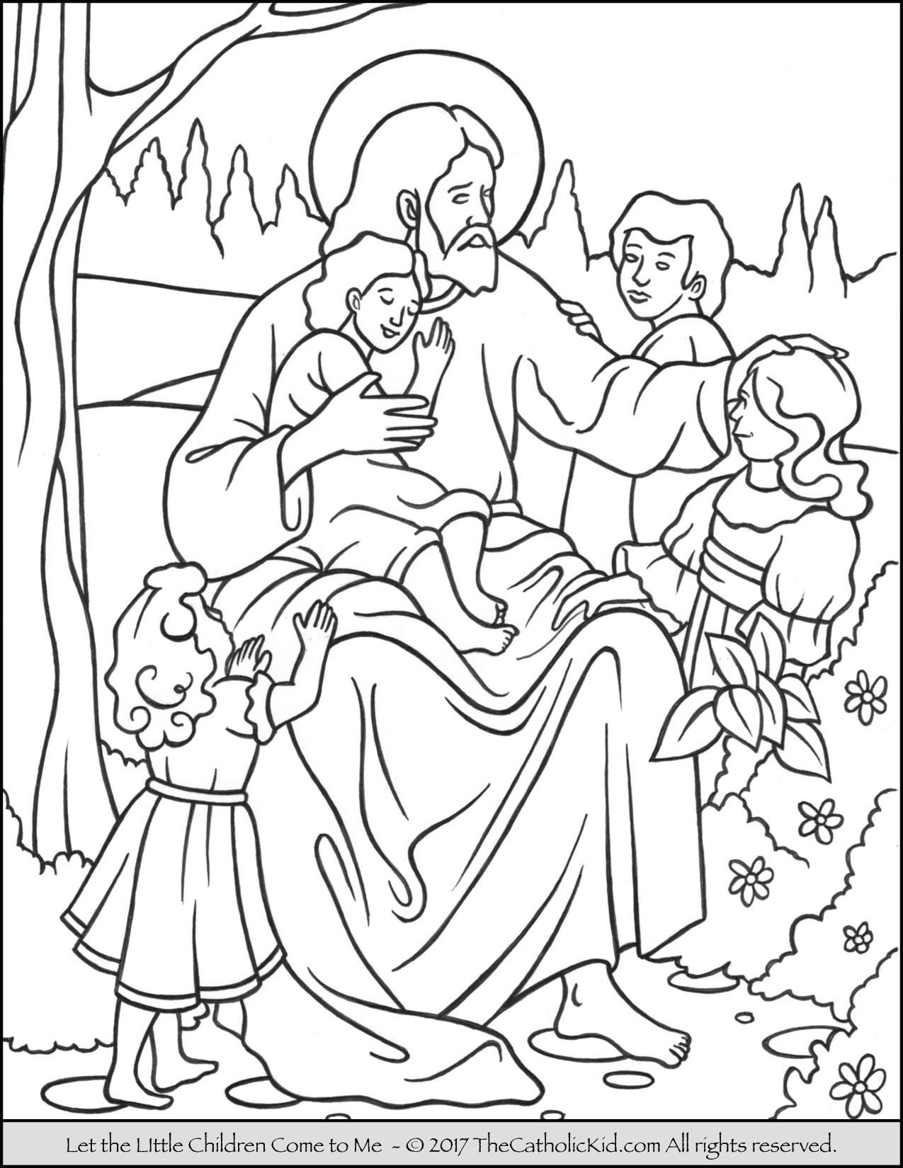 Jesus Let The Little Children Come To Me Coloring Page Jesus 1275x1650 Jesus Let The Little Children Come To Me Coloring Page Jesus