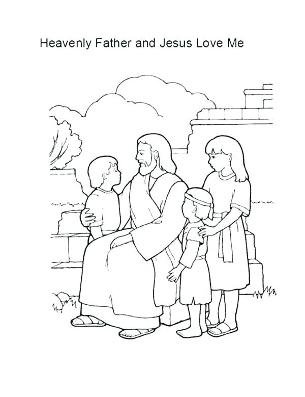 Jesus As A Child Coloring Page at GetColorings.com | Free printable ...