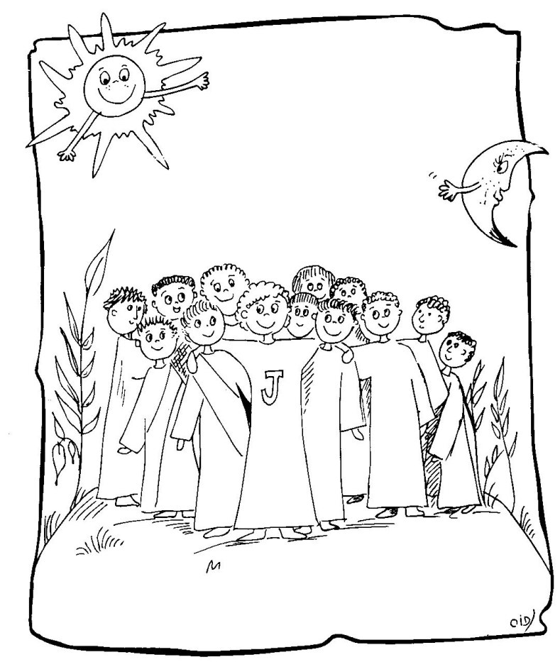789x933 Disciple Trend Jesus And The 12 Disciples Coloring Page