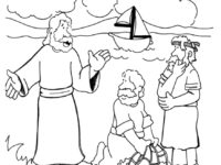 200x150 Jesus And Disciples Coloring Page Awesome Jesus And His Disciples