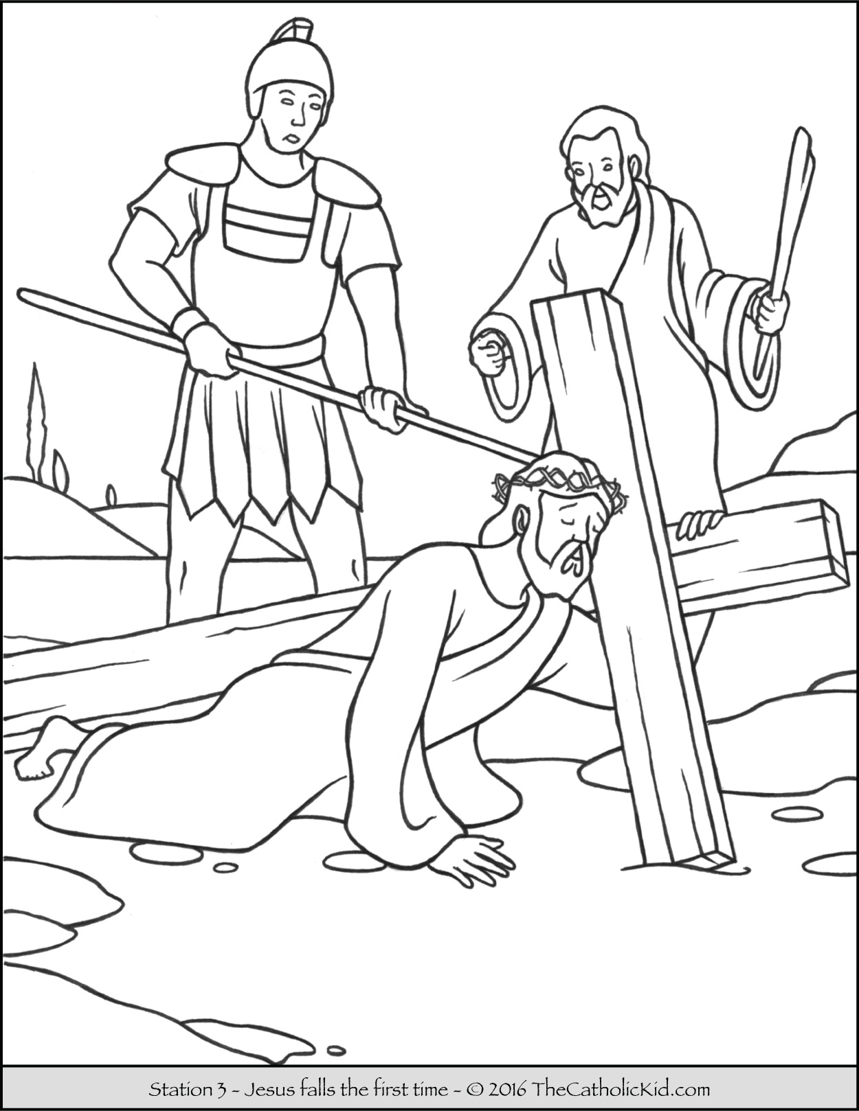 1250x1618 Stations Of The Cross Coloring Pages