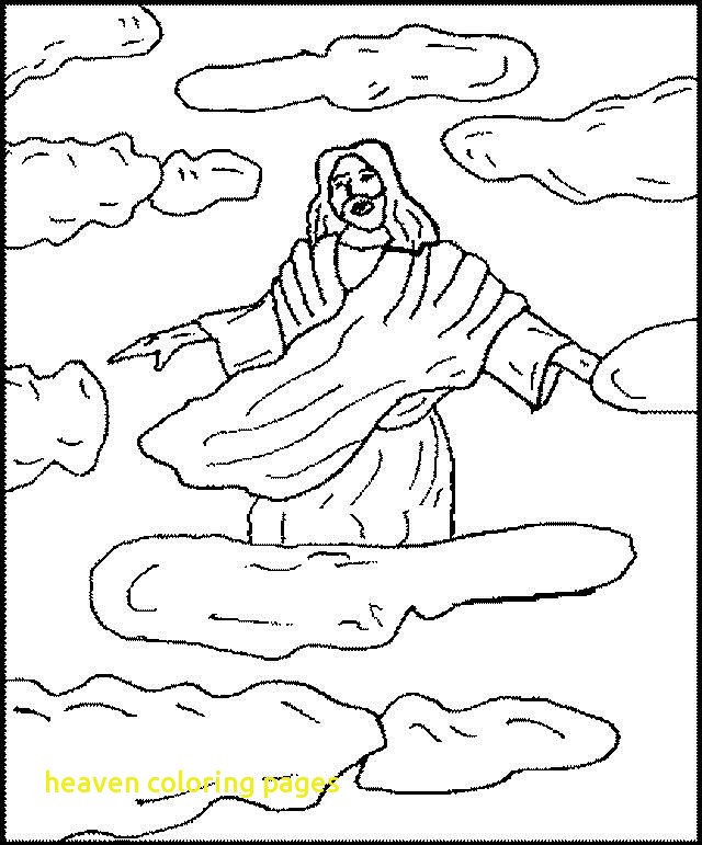 Heaven Coloring Pages With Ascension Of Jesus Christ Coloring 640x771 Heaven Coloring Pages With Ascension Of Jesus Christ Coloring